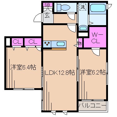 グロリアコート 間取り