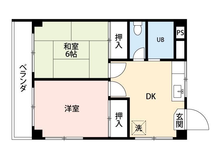 駒岡サンシティ― 間取り