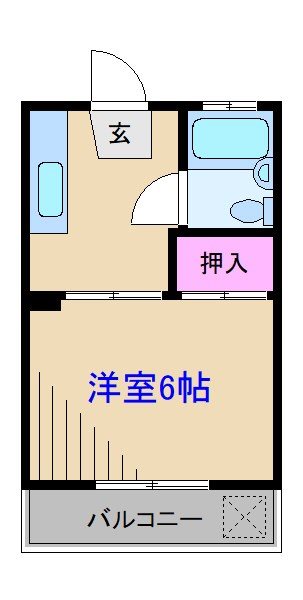 伴野コーポ 間取り