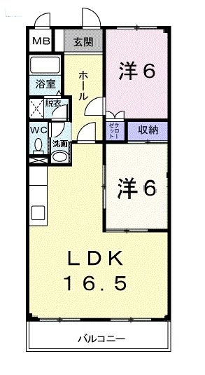 メルヴェイユ羽沢 間取り