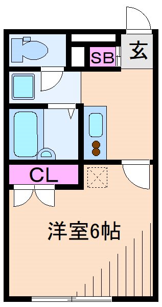 アンプルール ブワ 武蔵中原 間取り