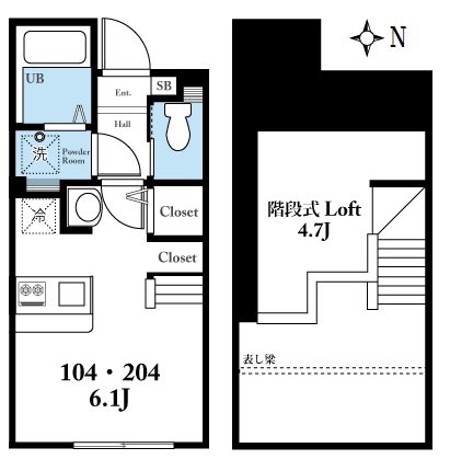 ハーミットクラブハウスヴォッカ 間取り