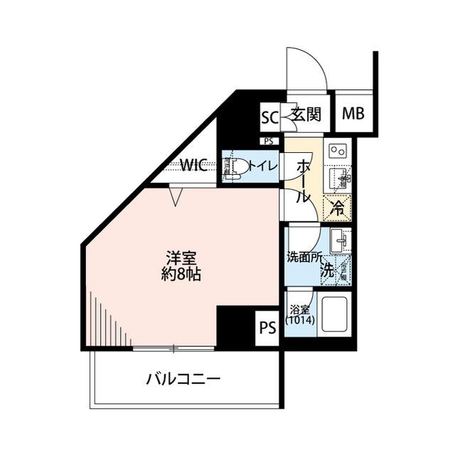 プレール・ドゥーク横濱子安 間取り