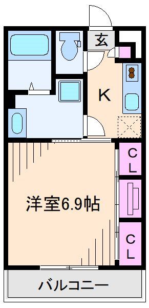 リブリ大倉山 間取り