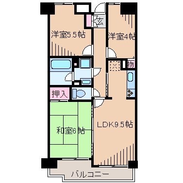 新横浜ガーデンコートＡサイド 間取り