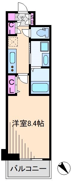 アソシエール大倉山 間取り