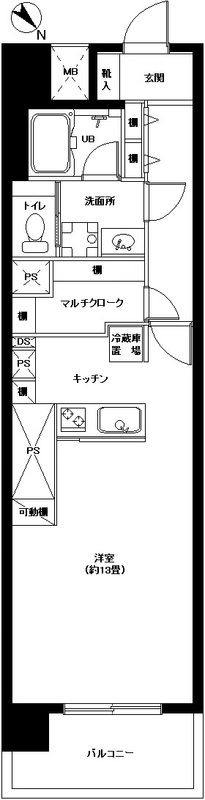 LA.PRYLE新横浜 間取り