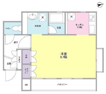 武蔵小杉グリーンコート 間取り