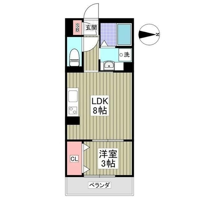 VILLA紺屋町 間取り