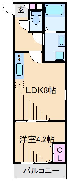 ラグランジュ新川崎 間取り
