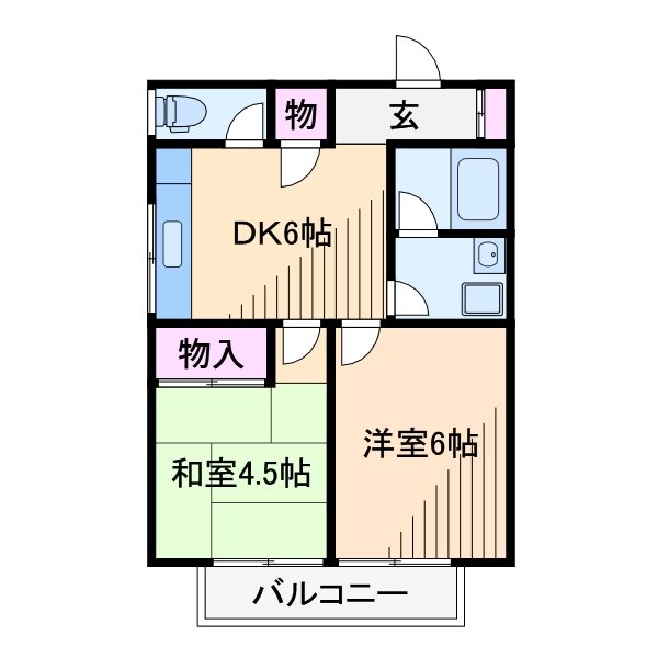 ニューハイム羽沢 間取り