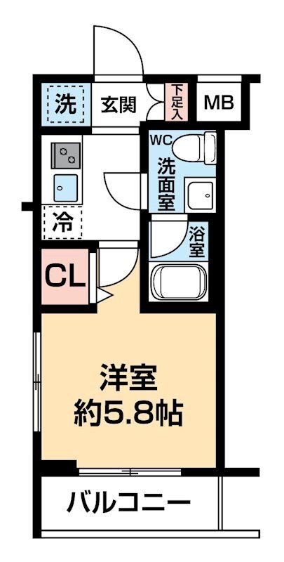ARCOBALENO KAWASAKI WEST 間取り