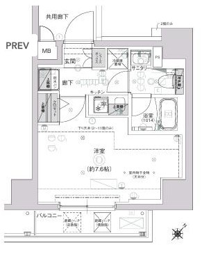 CREST TAPP 新横浜 間取り