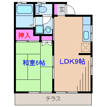 ハイツラフィネ 間取り