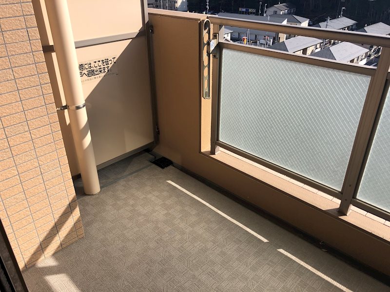 アルテーヌ新横浜 ベランダ