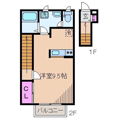 ＤＣ神大寺 間取り