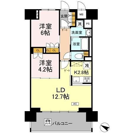 リーラ横浜川和町 間取り
