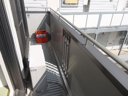リバーパークＢ ベランダ
