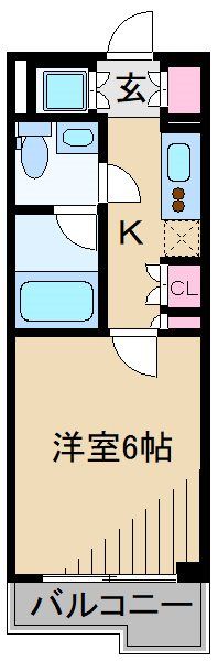 ルーブル武蔵新城弐番館 間取り