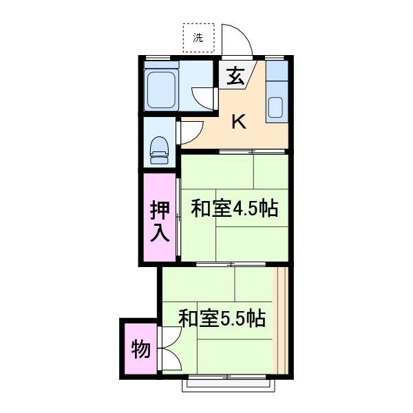 サンユウコーポ 間取り