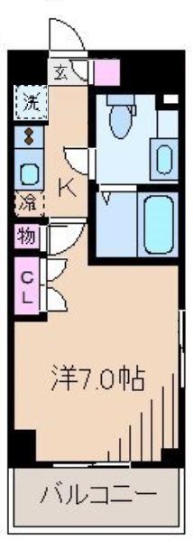 パークキューブ武蔵小杉  間取り