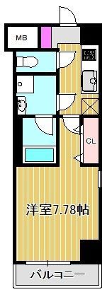 Refinado・piso 間取り