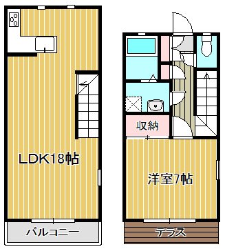 SOUTH　TOWN 間取り