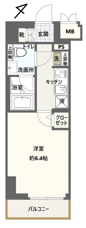 CREST TAPP 新横浜 間取り