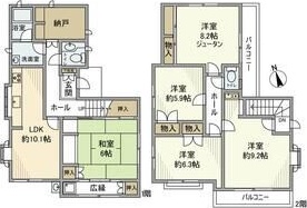 師岡町戸建 間取り
