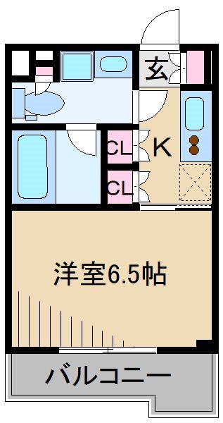 ルーブル武蔵新城弐番館 間取り