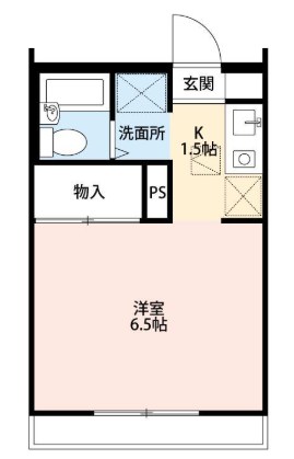 メゾンボヌール菊名Ｂ棟 間取り