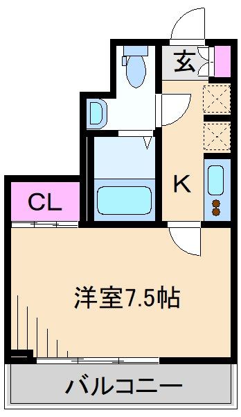 ラティエラ横濱六角橋 間取り