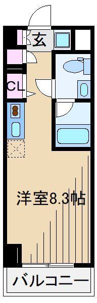 クラリッサ大倉山 間取り