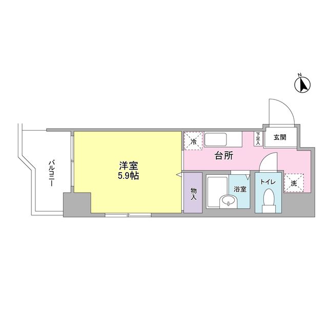 仲町台大藤ビル 間取り