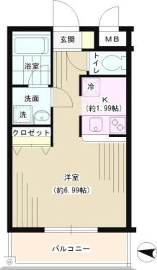 パークヒル三ツ沢 間取り