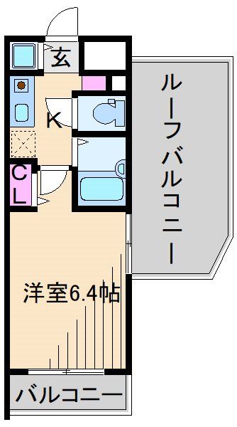 バージュアル横濱妙蓮寺 間取り