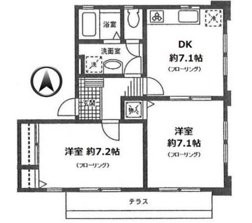 プラザ・ワン 間取り