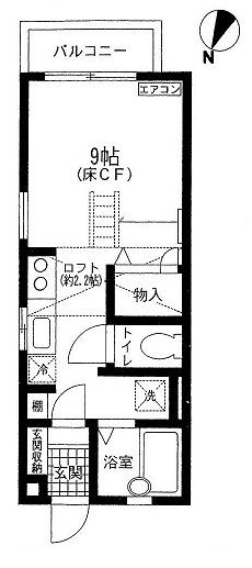 フィールド・ウッド参番館 間取り