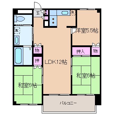 武蔵中原レジデンス 間取り