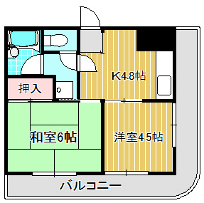 リバーサイド浅見 間取り
