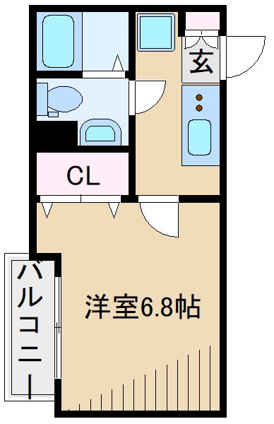 クレドシャンテ武蔵小杉 間取り