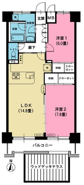 ピーチビラＥ 間取り