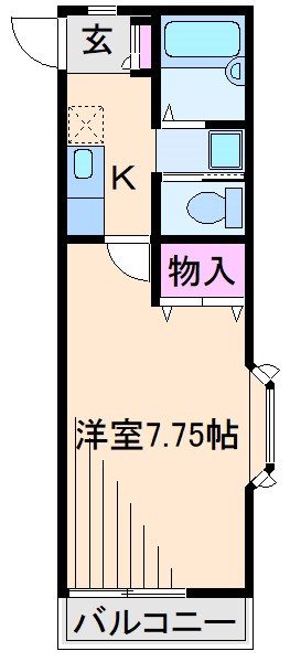 ラポールＫ参番館 間取り