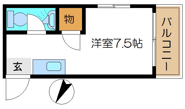 いすゞハイツ 間取り