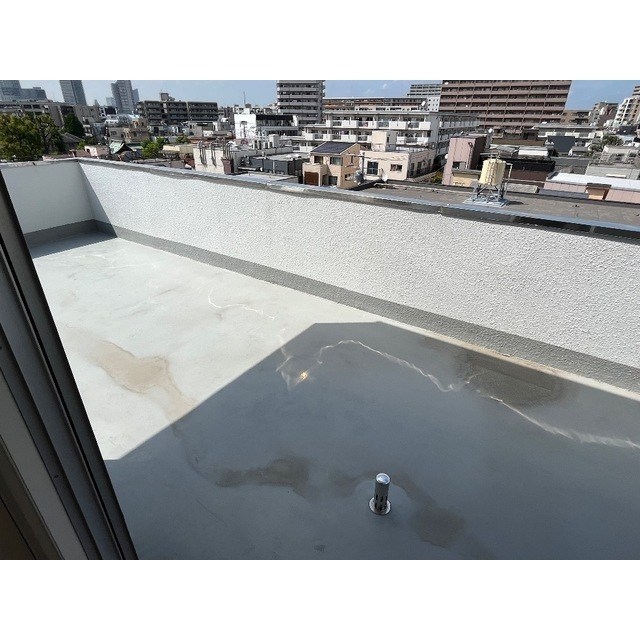 コーポときわ ベランダ