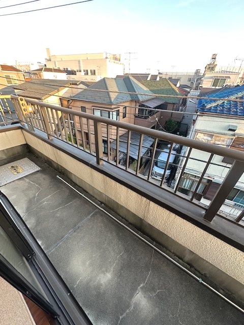 コーポラスソネット ベランダ