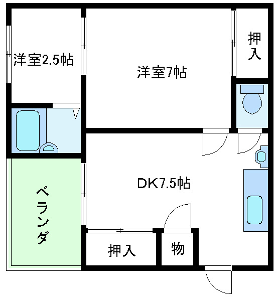 幸治貸家 間取り