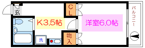 カサ・ヴェージャ  間取り