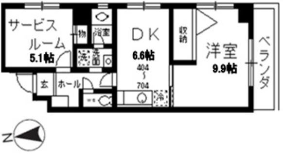 ソレール猿江 間取り図