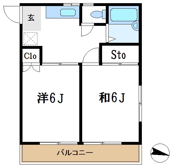 東京都北区十条仲原３丁目 間取り